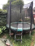 Trampoline salta, Ophalen, Gebruikt