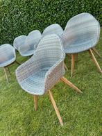 Le Sud Abruzzo tuinstoelen 6 stuks DEFECT!, Ophalen, Gebruikt