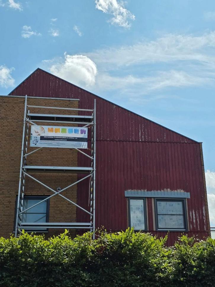 Schilder zoekt extra klussen!, Doe-het-zelf en Verbouw, Steigers, Zo goed als nieuw, Rolsteiger of Kamersteiger, Minder dan 2 meter