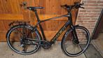 Zwarte, elektrische, lichte Trek FX+2 fiets, Fietsen en Brommers, Elektrische fietsen, Zo goed als nieuw, 59 cm of meer, 50 km per accu of meer