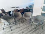 Eetkamerstoelen van Zuiver | 4 Design eetkamerstoelen, Ophalen, Gebruikt, Metaal, Vier