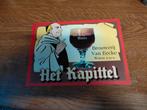 Het kapittel bier reclame bord, Ophalen of Verzenden, Reclamebord, Plaat of Schild, Overige merken
