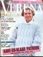 3 BREIBLADEN NEVEDA-SCHEEPJESWOL EN BURDA VERENA, Verzenden, Zo goed als nieuw, Breien of Haken, Wol of Garen