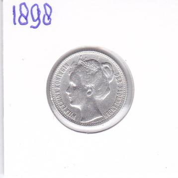 Schaarse 1/2 gulden 1898 Kroningsjaar Wilhelmina beschikbaar voor biedingen