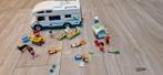 Playmobile camper en ijscowagen, Kinderen en Baby's, Speelgoed | Playmobil, Zo goed als nieuw, Ophalen