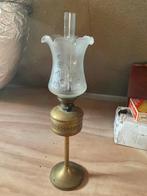 Antieke olielamp, Antiek en Kunst, Ophalen of Verzenden, Koper of Brons