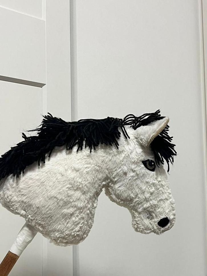 Finse HBV hobbyhorse/stokpaard met tuig, Hobby en Vrije tijd, Overige Hobby en Vrije tijd, Zo goed als nieuw, Ophalen of Verzenden