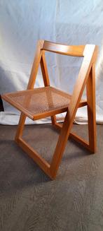 Beukenhouten klapstoel, Huis en Inrichting, Stoelen, Ophalen, Gebruikt, Eén