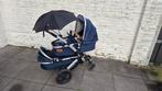 Joolz Geo2 inclusief 2e babyset - Marine Blue, Kinderen en Baby's, Kinderwagens en Combinaties, Ophalen, Gebruikt, Overige merken