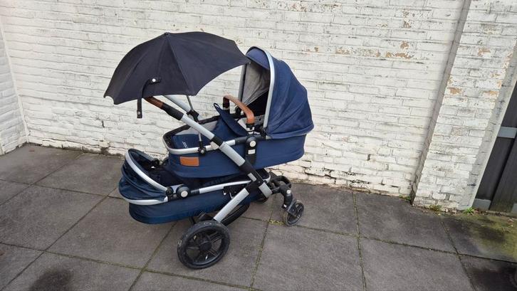 Joolz Geo2 inclusief 2e babyset - Marine Blue, Kinderen en Baby's, Kinderwagens en Combinaties, Gebruikt, Overige merken, Ophalen