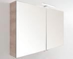 Spiegelkast met verlichting - Slechts 1 jaar gebruikt, Minder dan 25 cm, Minder dan 100 cm, 100 tot 150 cm, Ophalen of Verzenden