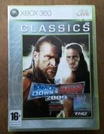 Smack down vs raw classics - xbox 360 game, Gebruikt, Vechten, 1 speler, Ophalen of Verzenden