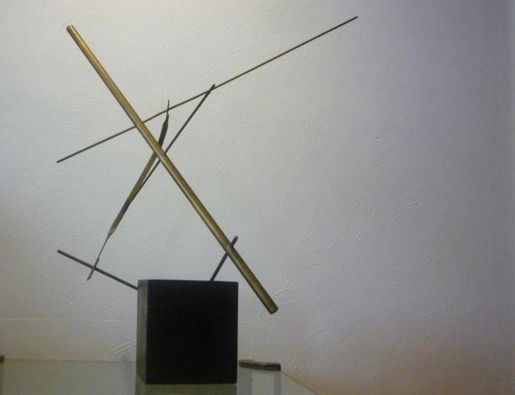 Reconstruction - 1921 - Konstantin MEDUNETSKY, Antiek en Kunst, Kunst | Beelden en Houtsnijwerken, Ophalen