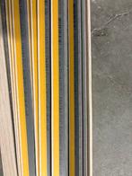 15 PVC Plinten Wit Eiken - Slätten Vervanging, Doe-het-zelf en Verbouw, Plinten en Afwerking, Ophalen, Kunststof, Nieuw, 200 tot 250 cm