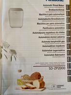 Panasonic SD-ZP2000 Broodbakmachine, Met timer, Gebruikt, 800 tot 1200 gram deeg, Ophalen of Verzenden