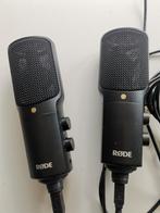 2 RODE NT USB microfoons, Muziek en Instrumenten, Microfoons, Ophalen, Zo goed als nieuw, Studiomicrofoon