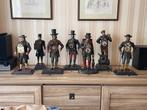 Uitzonderlijke collectie: 7 verschillende klokkenmannetjes!!, Antiek en Kunst, Ophalen