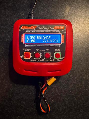 Corally Race 60 Lipo Lader beschikbaar voor biedingen