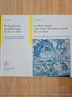 Rechtsgeleerde muurbloempjes 17e eeuw, Ophalen of Verzenden, Gelezen, J.E. Spruit, Nederland