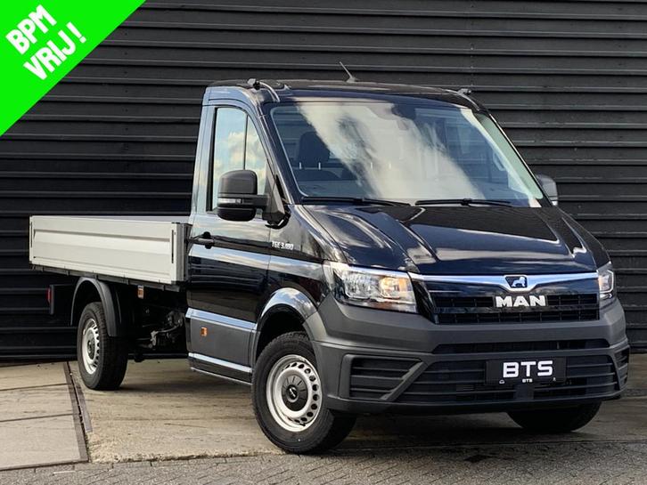 MAN TGE 3.180 Automaat Pick-up L3 BPM vrij ! (bj 2024), Auto's, Bestelauto's, Te koop, ABS, Airconditioning, Alarm, Android Auto