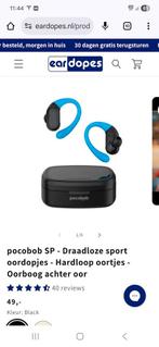 Pocobob SP - draadloze sport oordopjes - hardloopoordopjes, Ophalen of Verzenden
