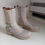 Omoda Chelsea boots beige / ecru maat 35, Gebruikt, Meisje, Ophalen of Verzenden, Laarzen