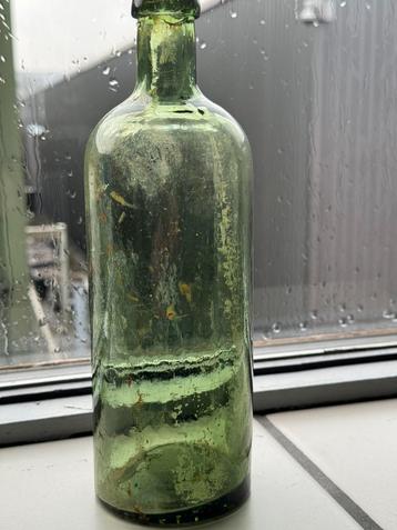 Bodemvondst 1865 Fles Bitterquelle Hunyadi Janos Saxlehner beschikbaar voor biedingen