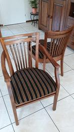 Gave eiken stoelen., Ophalen, Bruin, Zo goed als nieuw, Vijf, Zes of meer stoelen