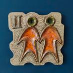 Westraven sterrenbeeld keramiek tegel Tweeling Hans de Jong, Ophalen of Verzenden