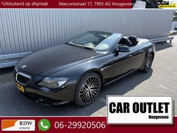 BMW 6 Serie Cabrio 645Ci 172Dkm.NAP AUTOMAAT, Navi, Leer, 20 beschikbaar voor biedingen