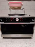 Whirlpool supreme chef combimagnetron met stoomschaal, Minder dan 45 cm, Gebruikt, Stoom, 45 tot 60 cm