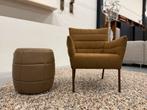 Nieuw Label Vandenberg Cocoon Fauteuil Berbero Stof Stoel, Huis en Inrichting, Fauteuils, Nieuw, 75 tot 100 cm, Ophalen of Verzenden