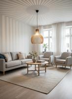 Houten Design Hanglamp Scandinavisch - Bohemian, 50 tot 75 cm, Nieuw, Scandinavisch, Ophalen of Verzenden
