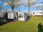 Caravan met voortent luifel en aanbouw, Caravans en Kamperen, Caravans, Particulier, Bürstner, Tot en met 4, Luifel