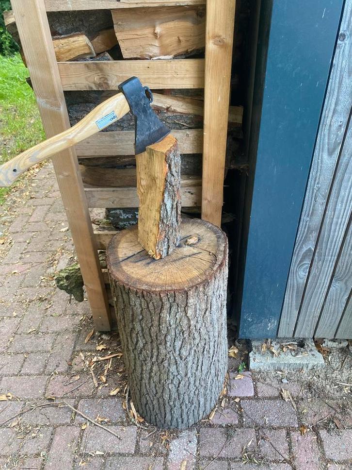 Hakblok - Ideaal voor Hout Hakken, Tuin en Terras, Haardhout, Ophalen of Verzenden