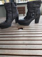 Enkellaarsjes Nero Giardini Maat 37 prima staat, Ophalen, Gedragen, Grijs