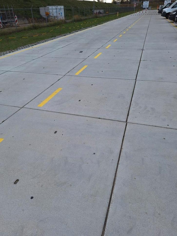 Gebruikte stelconplaten.  200x200,  14cm.  Gratis bezorging!, Tuin en Terras, Tegels en Klinkers, Gebruikt, Overige typen, Beton