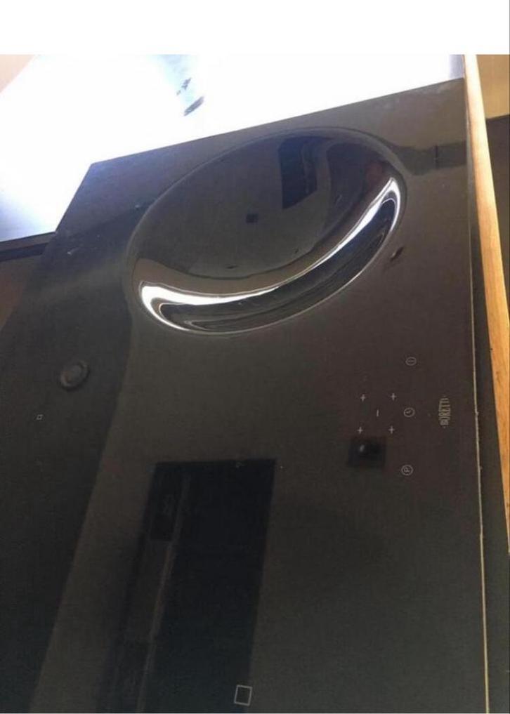 Boretti design Schott Ceran Inductie kookplaat met wok, Witgoed en Apparatuur, Kookplaten, Niet werkend, Inbouw, Inductie, 5 kookzones of meer