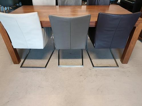 Bert Plantagie eetkamer stoelen 6 stuks, Huis en Inrichting, Stoelen, Zo goed als nieuw, Vier, Grijs, Ophalen