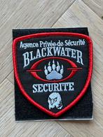 Patch Blackwater Securite, Verzamelen, Ophalen of Verzenden, Landmacht, Amerika, Embleem of Badge