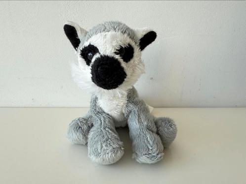 Knuffel aap ringstaartmaki zittend 14 cm / Apenheul (2), Kinderen en Baby's, Speelgoed | Knuffels en Pluche, Zo goed als nieuw