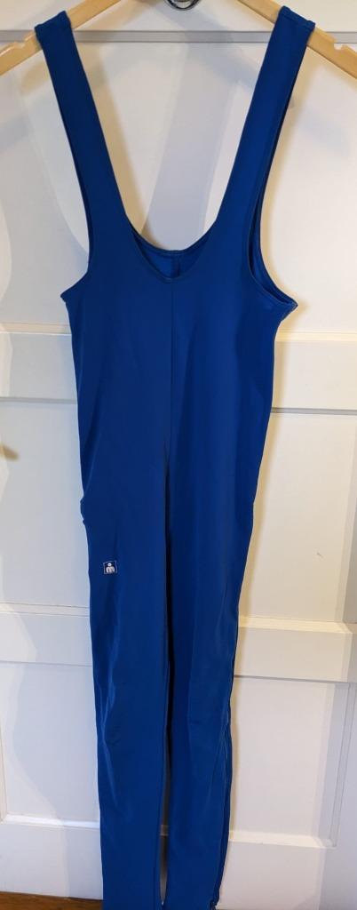 Salopet (warming-up) Kleim heren kobaltblauw maat L, Sport en Fitness, Schaatsen, Gebruikt, Overige typen, Overige merken, Ophalen of Verzenden