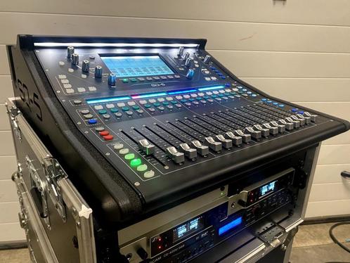 Allen & Heath SQ5 incl. Flightcase + Doghouse, Muziek en Instrumenten, Mengpanelen, Zo goed als nieuw, 20 kanalen of meer, Microfooningang