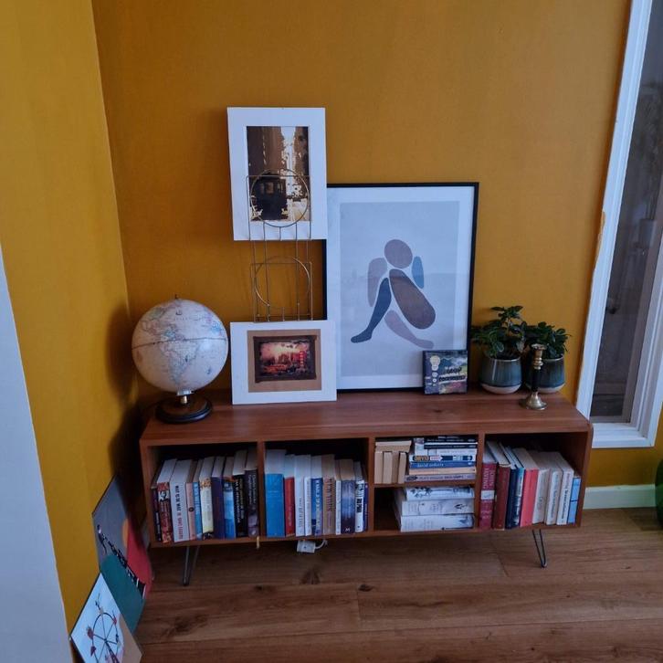 Laag vakkenkastje Maison du Monde, Huis en Inrichting, Kasten | Boekenkasten, Gebruikt, 100 tot 150 cm, Minder dan 100 cm, 25 tot 50 cm