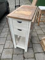 Riviera Maison tafel / hoge eettafel inklapbaar, Huis en Inrichting, Tafels | Eettafels, Ophalen, Gebruikt, 100 tot 150 cm, Eikenhout