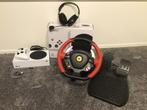 Complete Xbox Series S Bundel + racestuur en headset, Ophalen, Zo goed als nieuw
