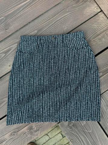 Zwart rokje met witte vissengraad van Inwear, maat 40 beschikbaar voor biedingen