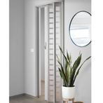 SALE! New Generation vouwdeur met glas 3 kleuren 86x205, Huis en Inrichting, Stoffering | Gordijnen en Lamellen, Ophalen of Verzenden