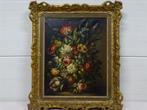 A5419 Bloem stilleven schilderij in stijl van Domenico Betti, Ophalen of Verzenden
