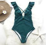 Groene monokini badpak bikini dames vrouwen badkleding, Kleding | Dames, Badmode en Zwemkleding, Verzenden, Nieuw, Groen, Badpak